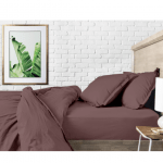 Bed sheet RANFORS CHOCOLATE - image-1